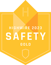 Highwire 2023 Safety Gold Award