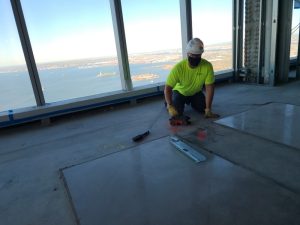 Concrete Scan Project at World Trade Center in New York City, NY