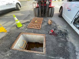 Video Pipe Inspection at Westchester County Airport on Airport Rd in White Plains, NY