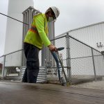 New Nitrogen Holding Tank at Dow/Pfizer Complex in Collegeville, Pennsylvania