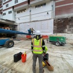Foundation Concrete GPR Inspection at a Hospital in South Philadelphia, PA