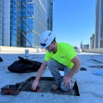 Rooftop Deck Concrete Scan to Identify Electrical Conduits in Center City, Philadelphia, PA
