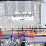 Private Utility mark-out on LaGuardia Airport in Queens, NY