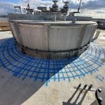 Concrete Scanning for DEP Wastewater Sludge Treatment Tanks in New York City, NY